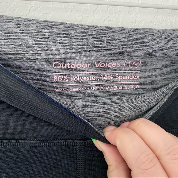 Outdoor Voices Springs 7/8 Leggings Navy - Picture 5 of 6